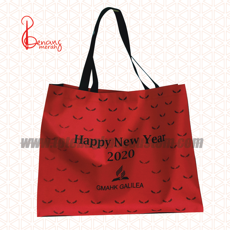 Goodie bag D600 happy new year Goodie Bag Totebagkaoscustome