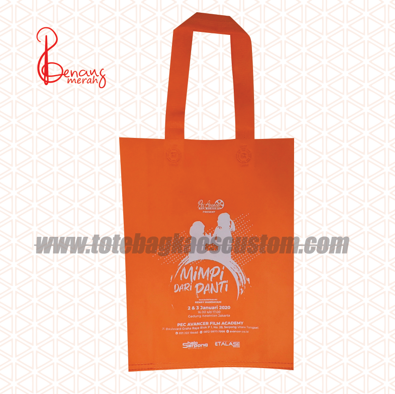 Goodie Bag Spunbond Press Mimpi Goodie Bag Totebagkaoscustome