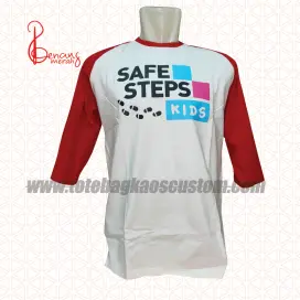 Kaos Raglan Safe Steps